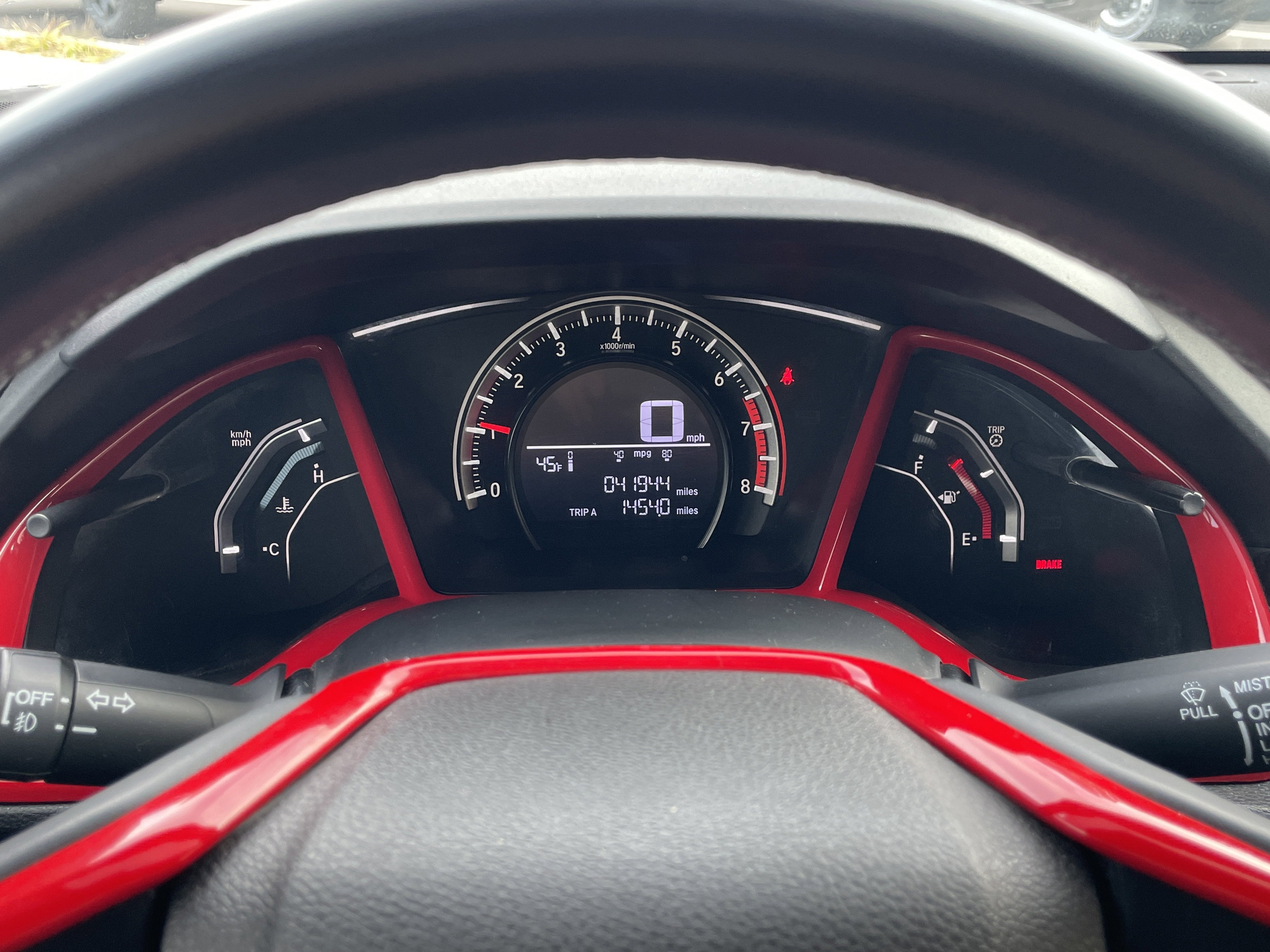 2018 Honda Civic Hatchback Sport