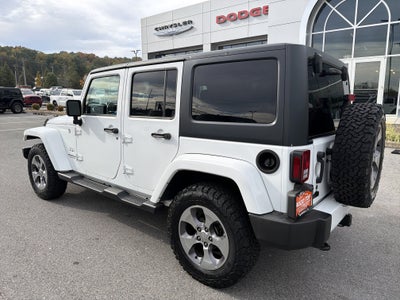 2016 Jeep Wrangler Unlimited Sahara