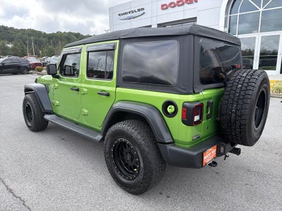 2018 Jeep Wrangler Unlimited Sport S 4x4