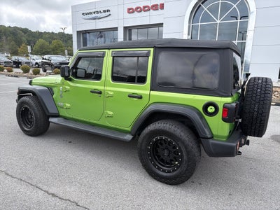 2018 Jeep Wrangler Unlimited Sport S 4x4