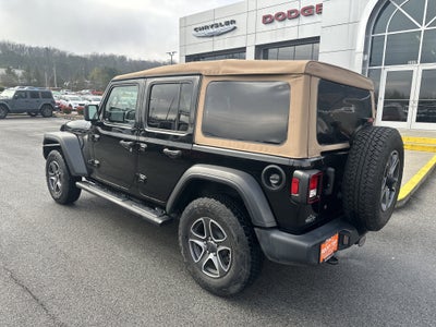 2020 Jeep Wrangler Unlimited Black and Tan 4X4