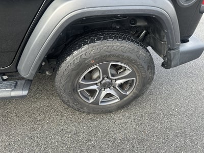 2020 Jeep Wrangler Unlimited Black and Tan 4X4