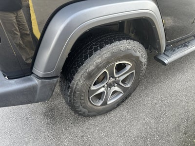 2020 Jeep Wrangler Unlimited Black and Tan 4X4