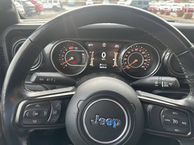 2020 Jeep Wrangler Unlimited Black and Tan 4X4