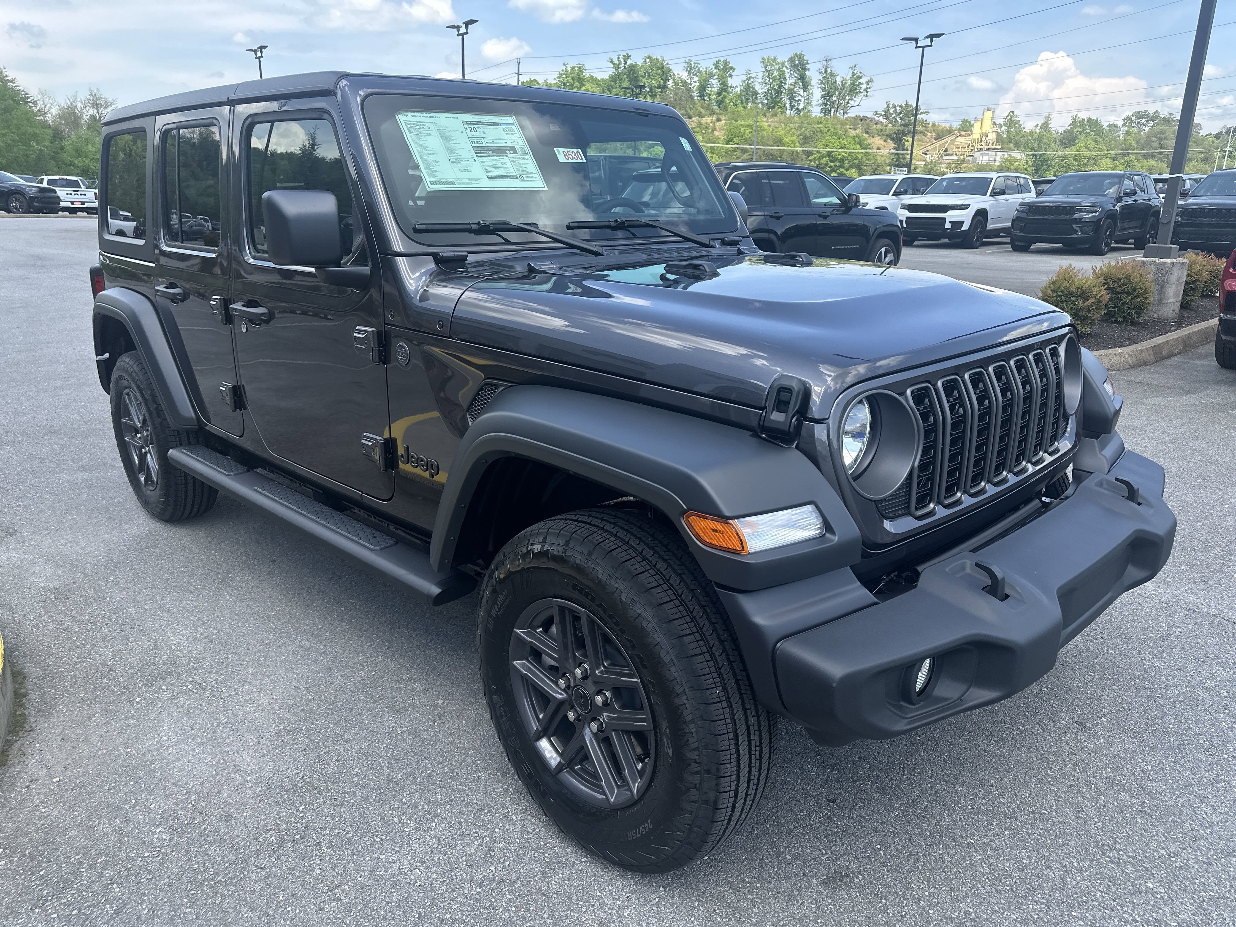 2025 Jeep Wrangler WRANGLER 4-DOOR SPORT S