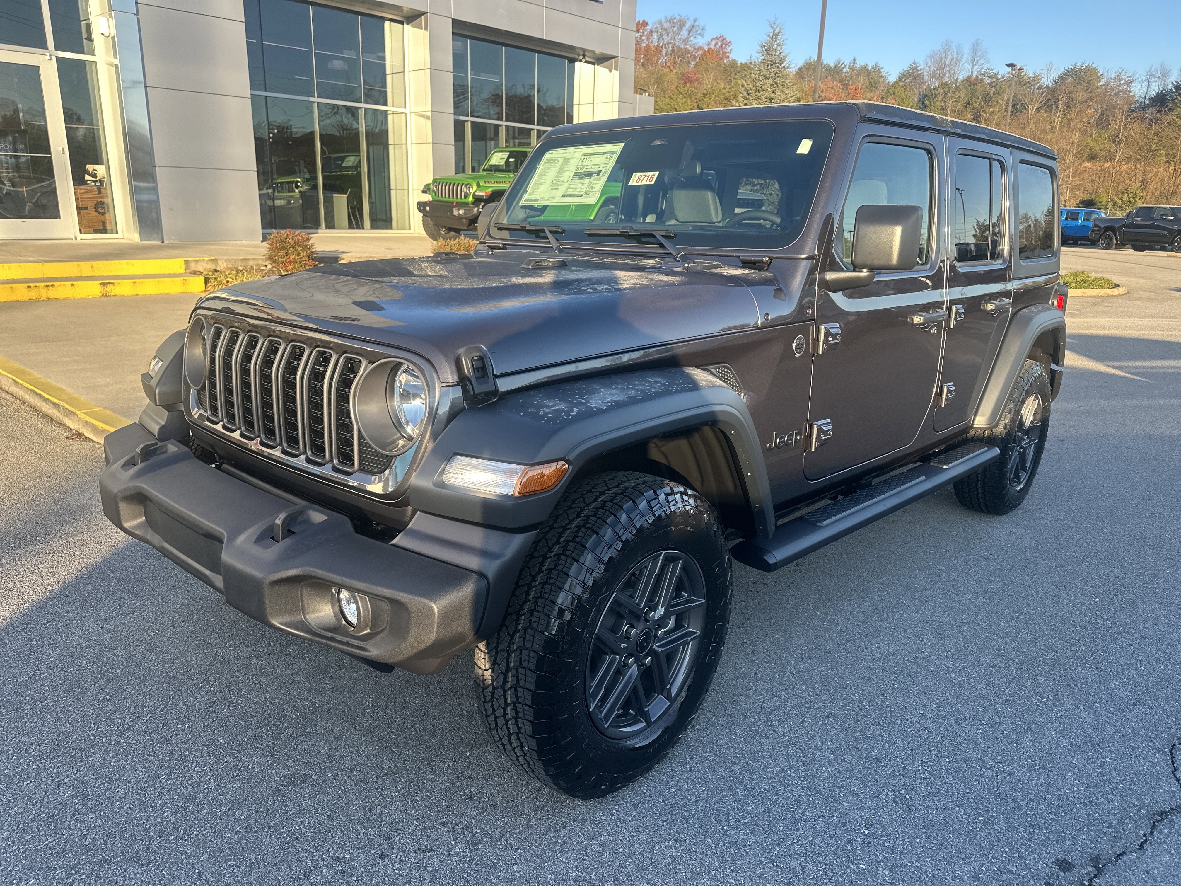 2026 Jeep Wrangler WRANGLER 4-DOOR SPORT S