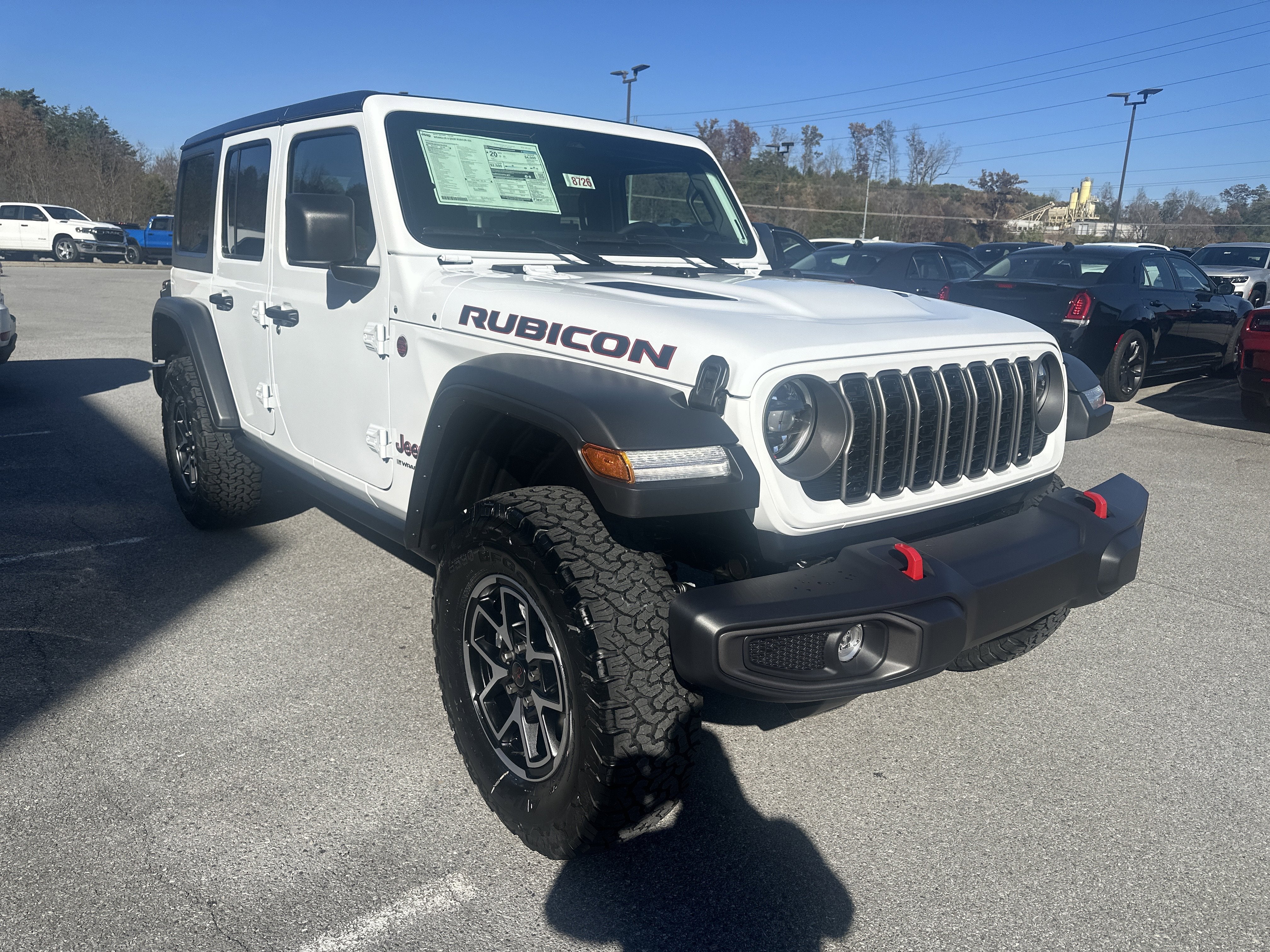 2026 Jeep Wrangler WRANGLER 4-DOOR RUBICON