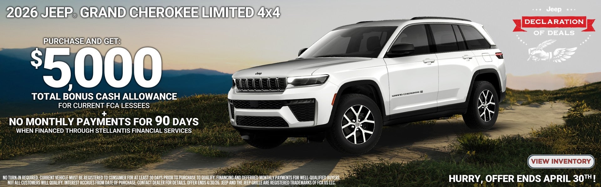 2026 Jeep Grand Cherokee Limited 4x4
